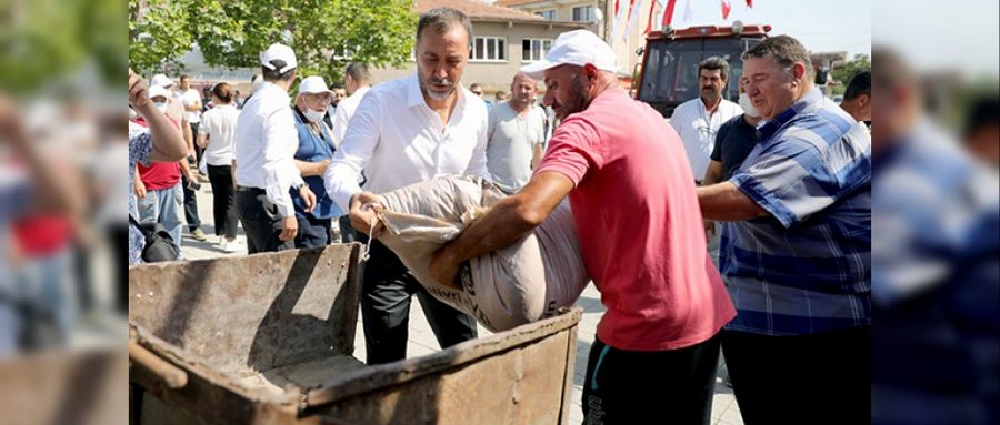 Çiftçiler Tohumluk Arpa Sevinci Yaşadı