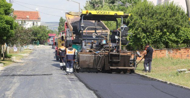 Asfaltlama Kumburgaz’da Devam Ediyor