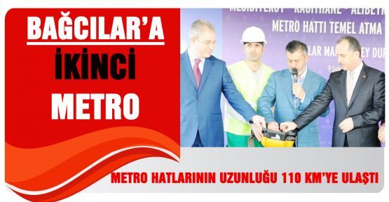 BAĞCILAR’A İKİNCİ METRO