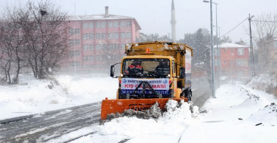 Bağcılar’da 1000 ton tuz hazır bekletiliyor