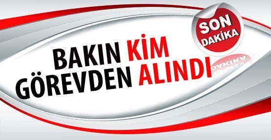 Bir müdür daha görevden alındı