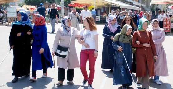 Büyükada’yı Hissederek Gezdiler