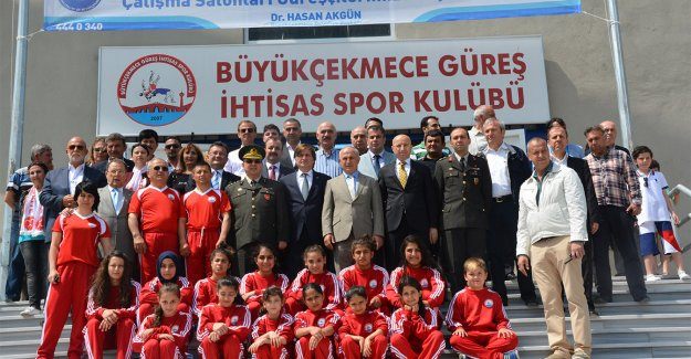 Büyükçekmece Güreş İhtisas Törenle Hizmete Girdi