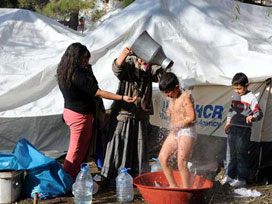 Depremzedeler için seferber oldular