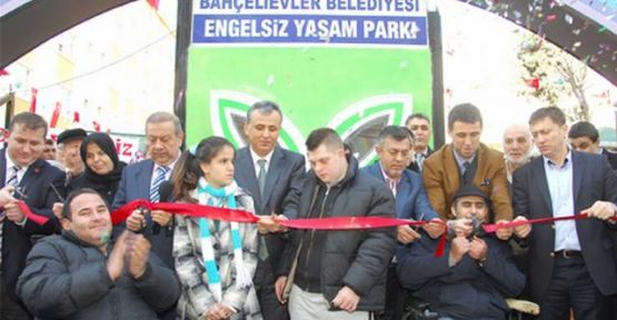 Engelsiz Yaşam Parkı Açıldı