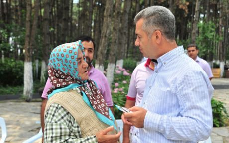 Halk Toplantısına Yoğun İlgi