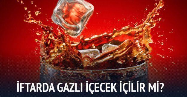 İftar sofrasında gazlı içecek içilir mi?