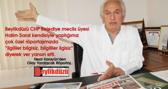 “ilgililer bilgisiz, bilgililer ilgisiz”