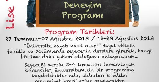 Işık Üniversitesi Lise Yaz Okulu