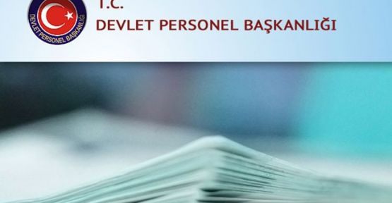 Kamuya bin 864 personel alınacak