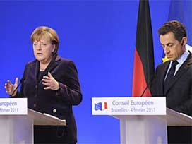 Obama,  Merkel ve Sarkozy