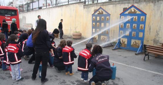 Sivil savunmadan itfaiye eğitimi 